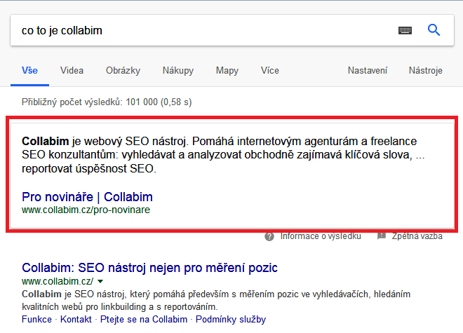 Featured Snippet