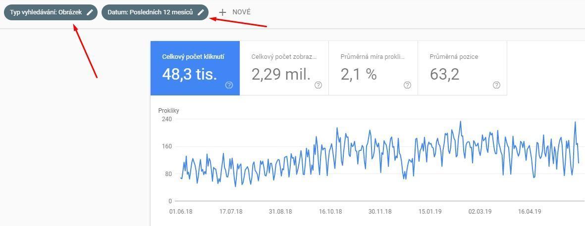 Optimalizace obrázků pro vyhledávání