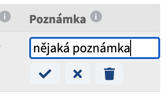 Editace poznámky ke zpětnému odkazu přímo na jejich přehledu