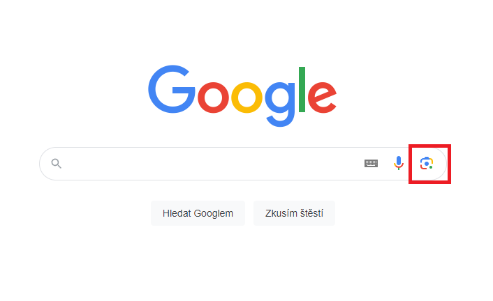 Vyhledávaní podle obrázku přes Google