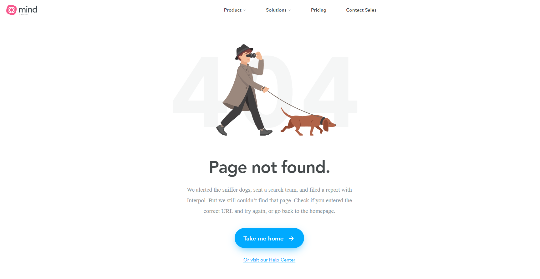 404 Page not found - Mindmeister